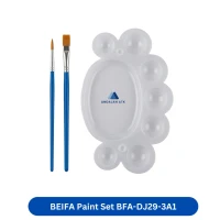 BEIFA Palet Lukis Set Kuas 10.5x16cm BFA-DJ29-3A1